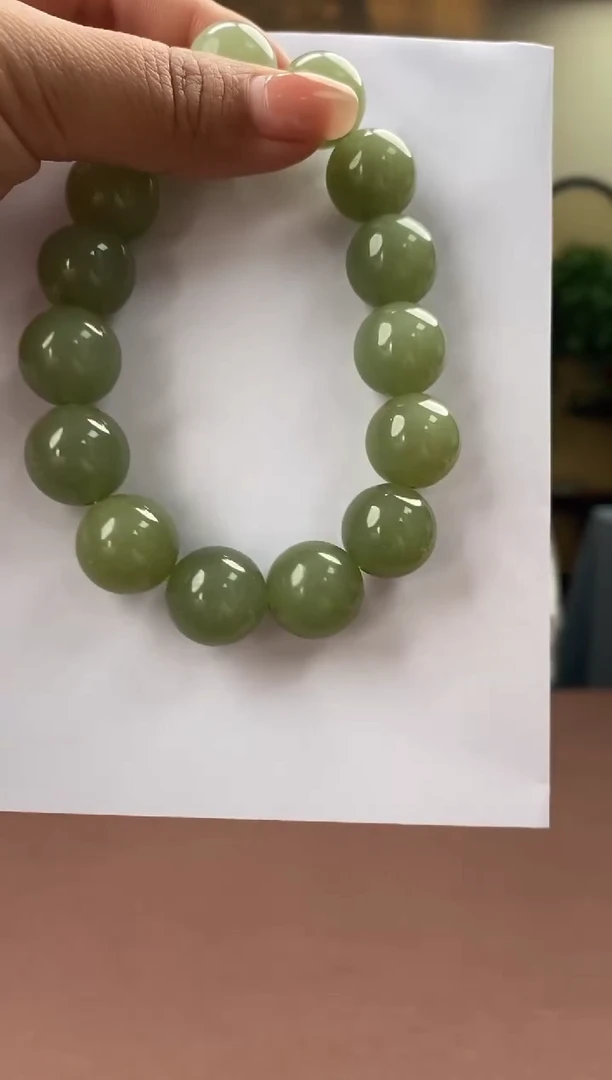 【闪购商品】和田玉手串未镶嵌圆珠手串