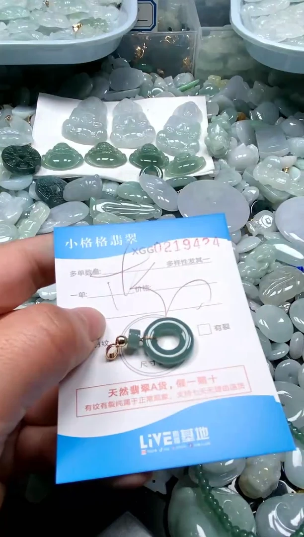 【闪购商品】翡翠颈饰未镶嵌闪购商品0219424多样性