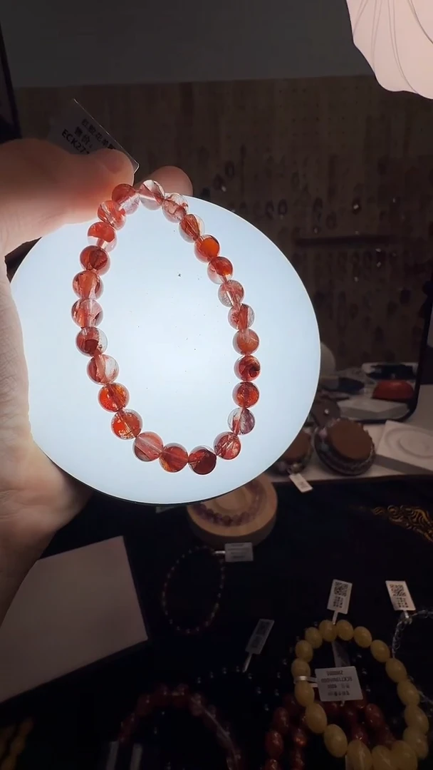 未镶嵌手链水晶村0342 约7mm