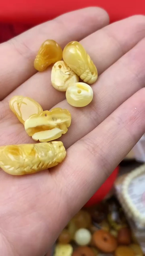 【闪购商品】琥珀珠宝奇石未镶嵌115