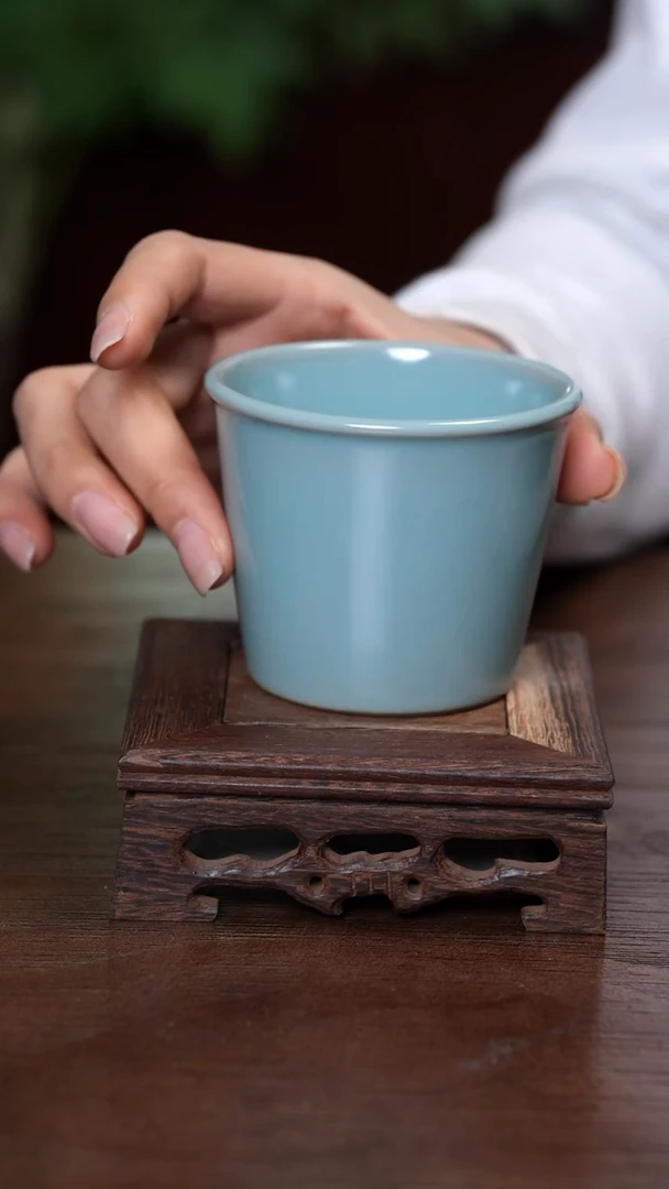 【闪购商品】宝丰清凉寺原产地仿古釉敦敦杯