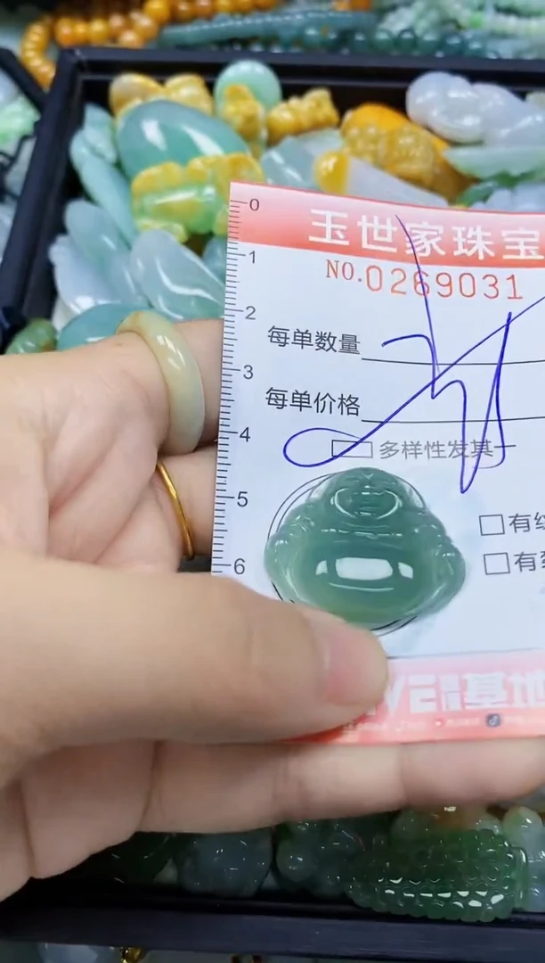 翡翠未镶嵌颈饰闪购0269031多样性发其一