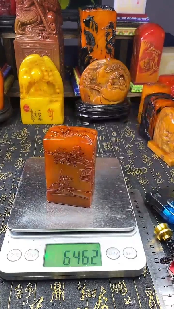 寿山石印石天然寿山石篆刻石料11