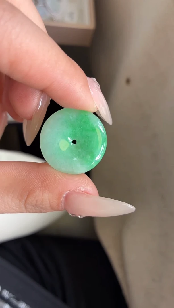 吊坠(不含链)未镶嵌翡翠【挽石珠宝】平安扣