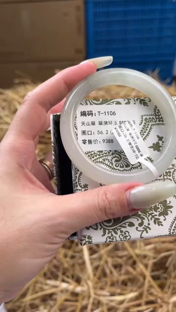未镶嵌手镯石英质玉T-1106