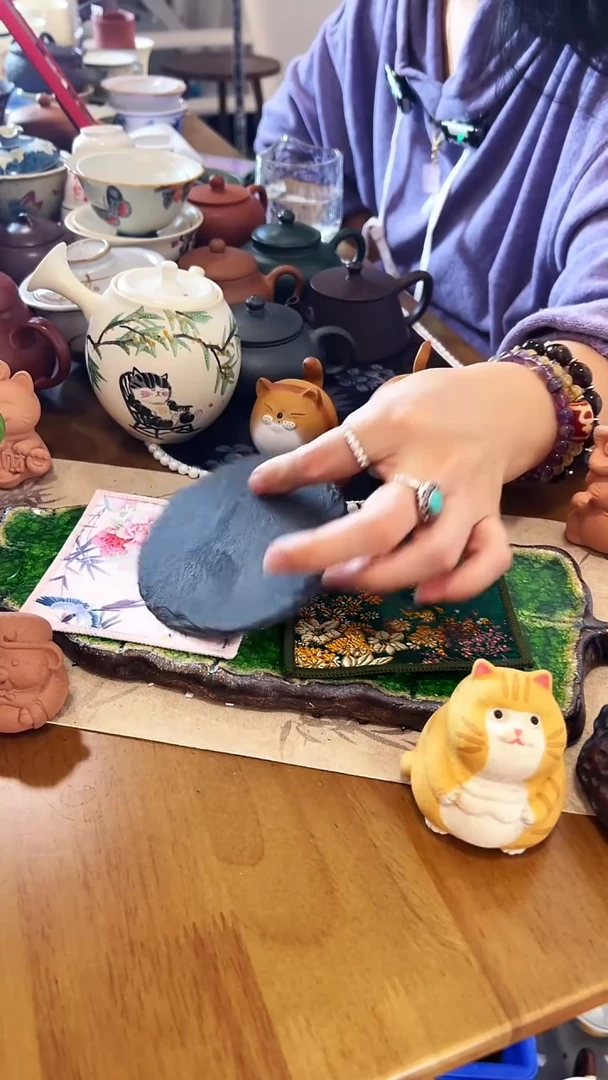 【茶瓷物语】岩石杯垫