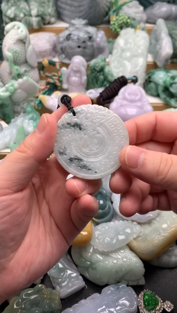 吊坠(不含链)未镶嵌翡翠1