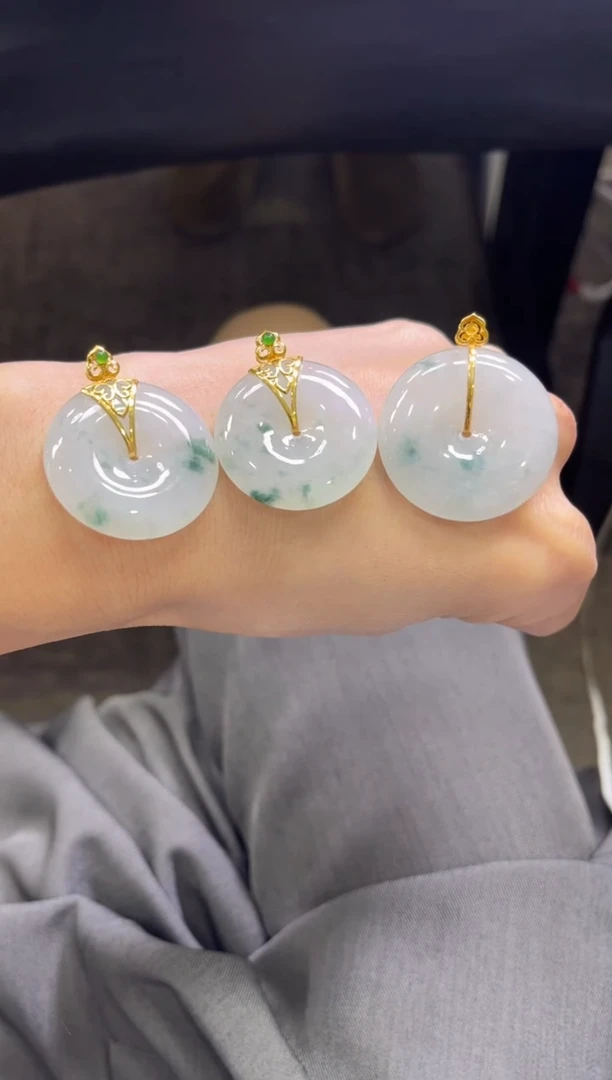 颈饰未镶嵌翡翠L15/多样性发一件/配绳子