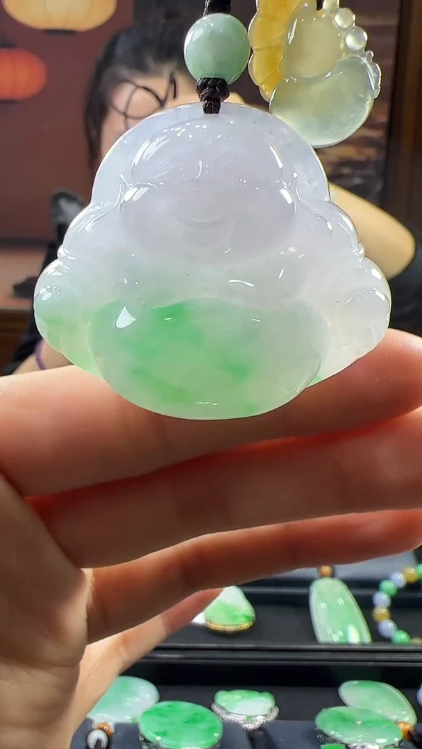 未镶嵌挂件翡翠佛公