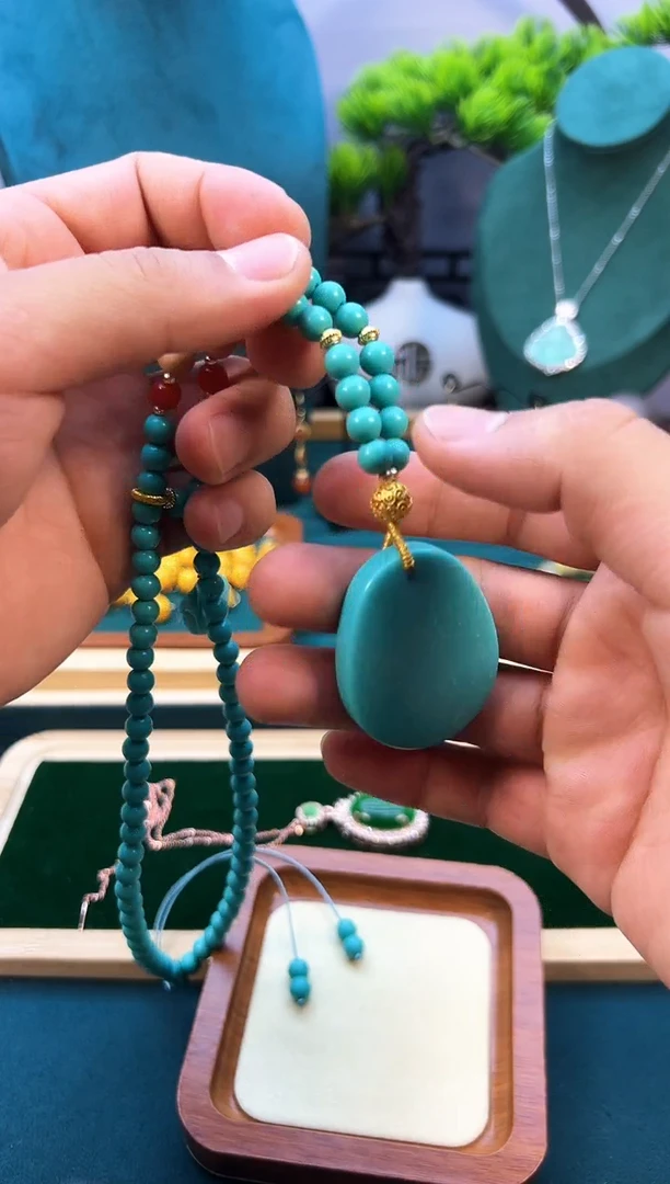 玛瑙/玉髓颈饰14K金镶嵌X880