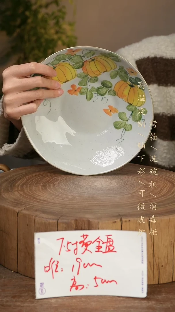 碗瓷景德镇手工手绘高温瓷釉下彩