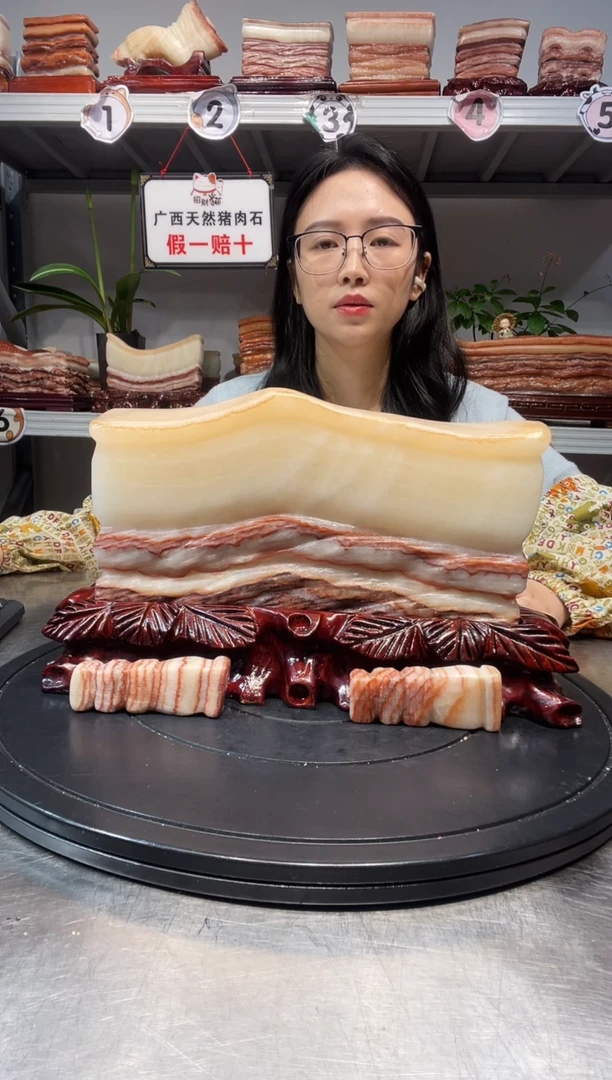 石材天然石材柳州猪肉石28-18-5.5