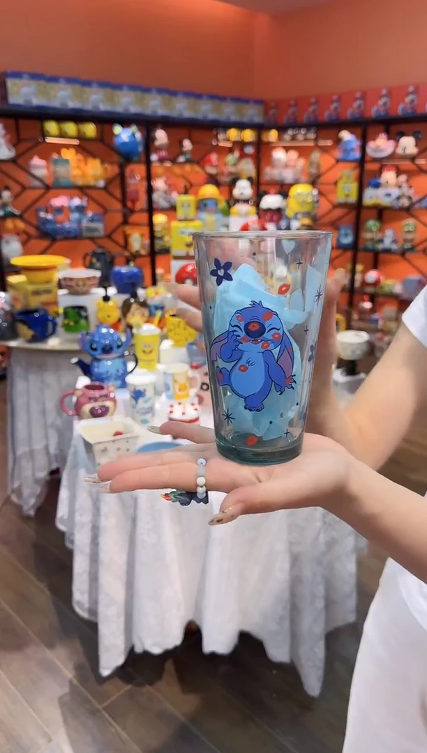 瓷片@@情人节限定款玻璃杯