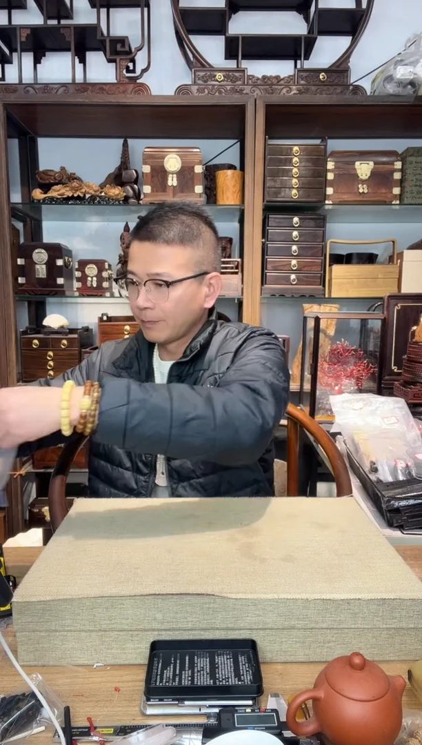 乌木类书架?**?508青雕刻双富甲单颗20颗