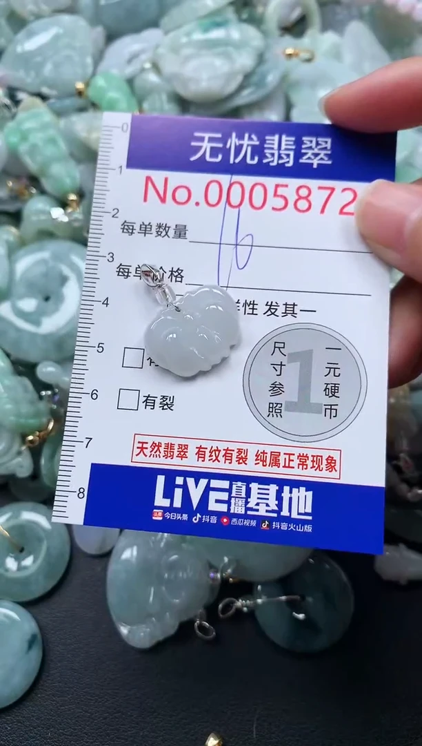颈饰未镶嵌翡翠5872