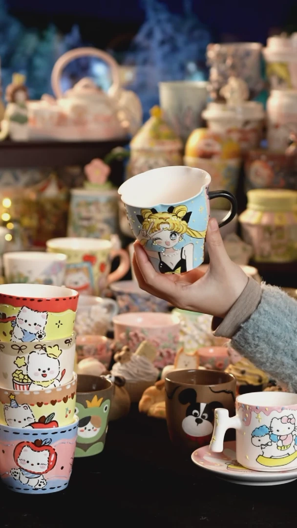 其他陶景德镇釉下彩手绘设计师款陶瓷