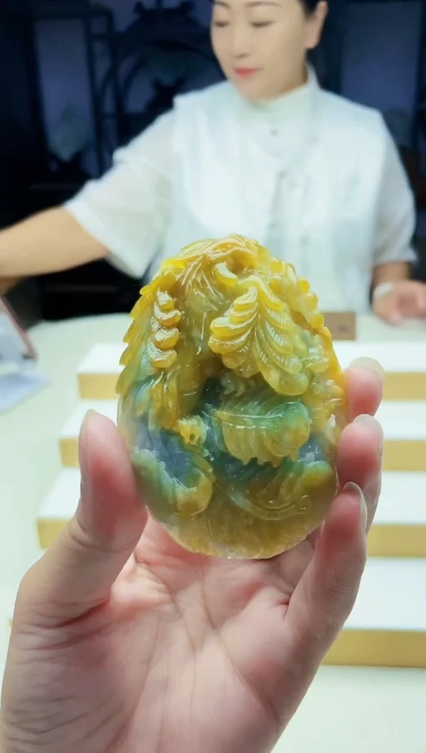 未镶嵌定制翡翠毛货09150279