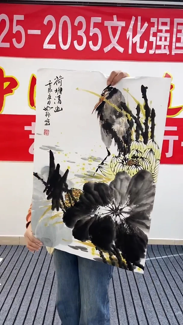 精品国画花鸟作品