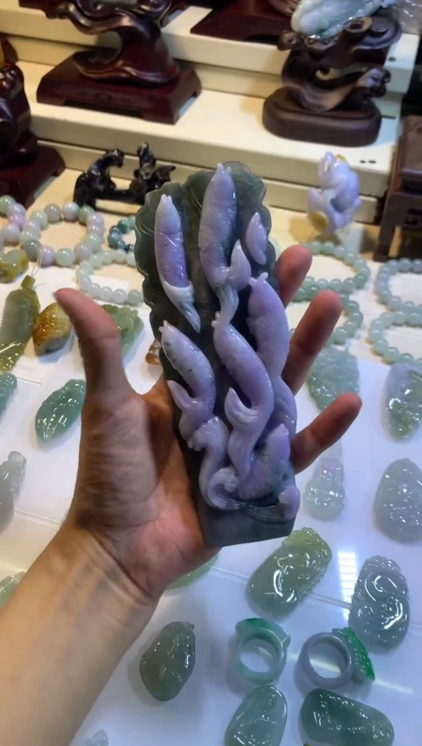未镶嵌摆件翡翠用****3翡翠摆件