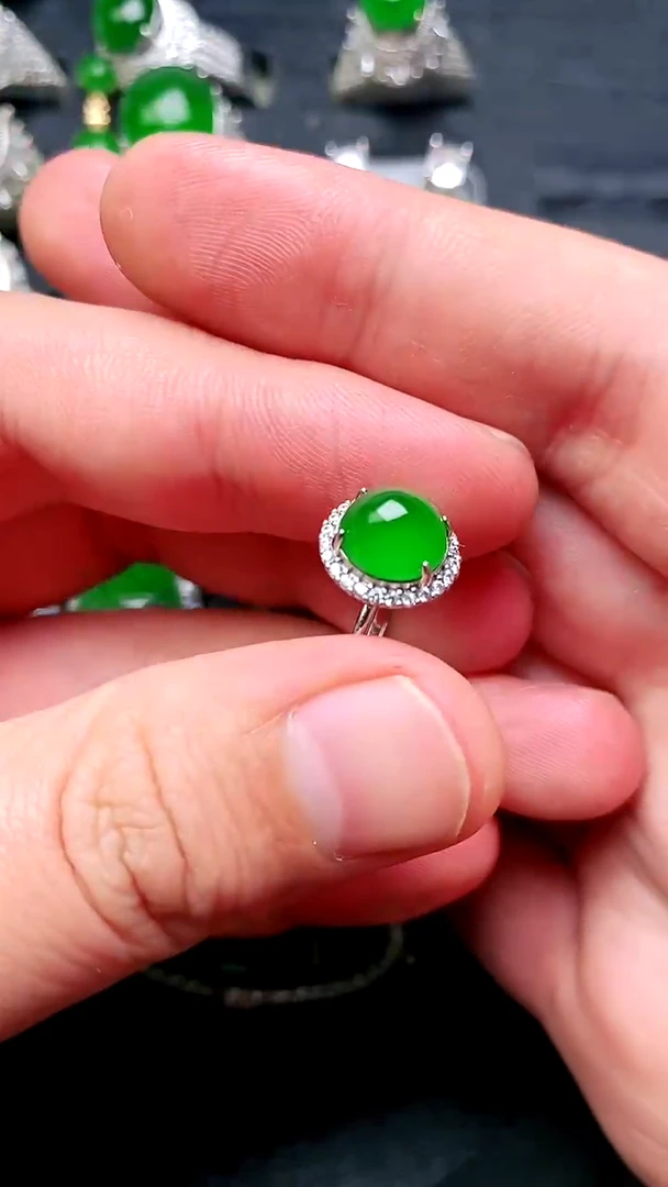 【闪购商品】翡翠戒指未镶嵌女戒