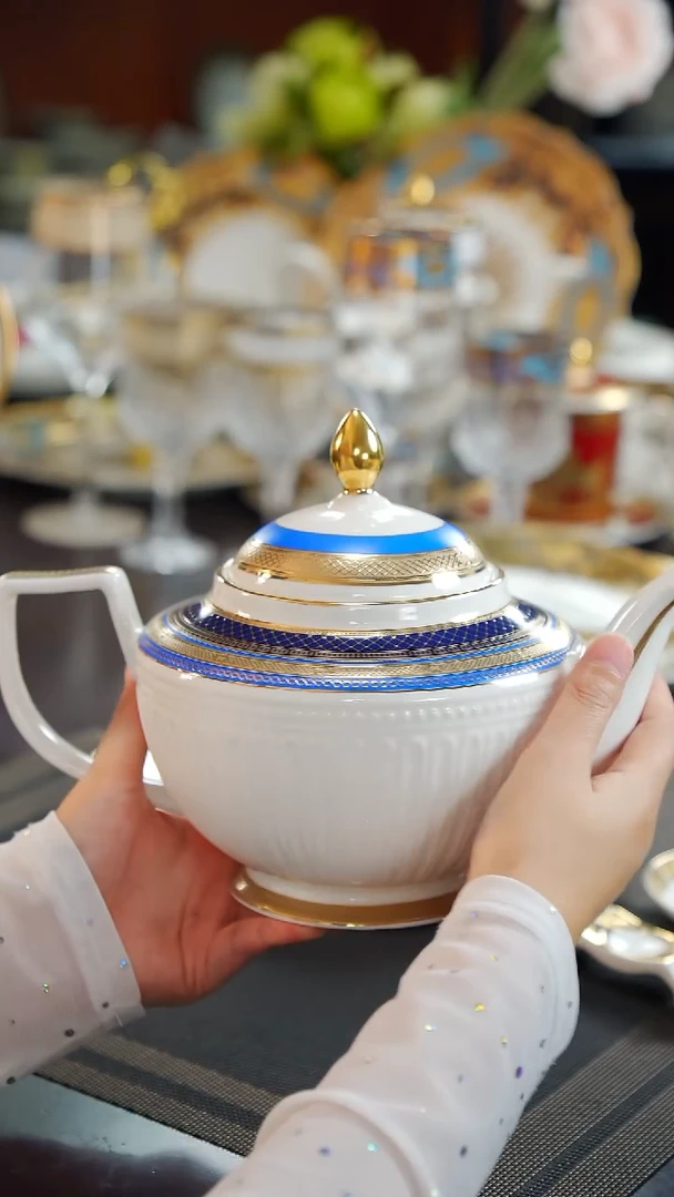 瓷片茶壶  1个  福利款