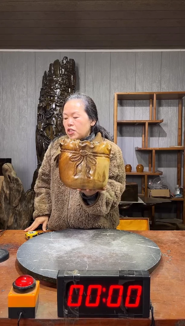 金丝楠中*范新料钱袋子