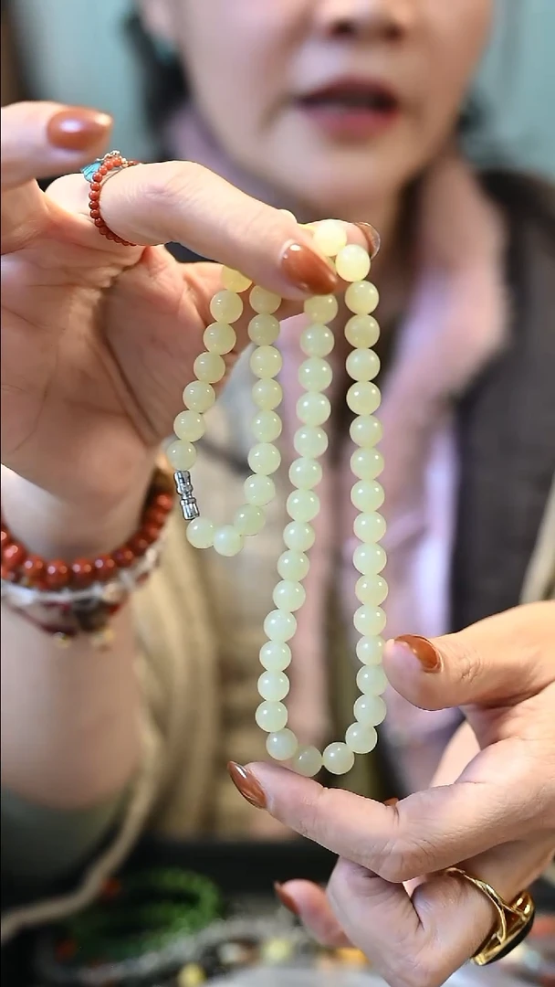 颈饰未镶嵌和田玉全量