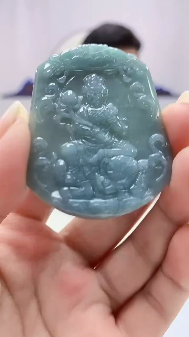 翡翠未镶嵌颈饰4917ms-jj挂件190