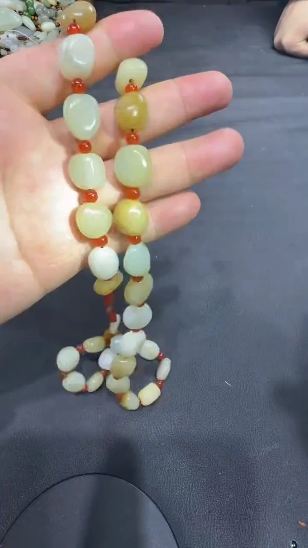 颈饰未镶嵌和田玉冰*1