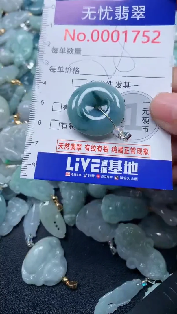 颈饰未镶嵌翡翠1752