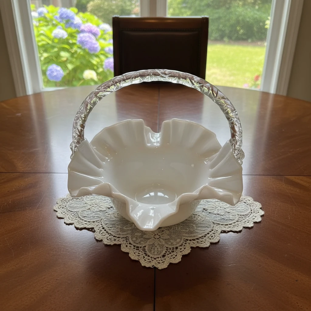 轻奢简约现代白色琉璃水果果篮玄关装饰品摆件客厅卧室书房收纳