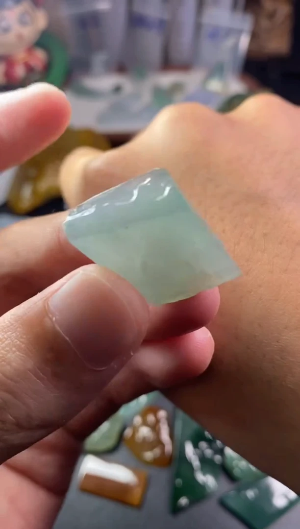 未镶嵌定制翡翠翡翠片料定制未镶嵌10.11-18