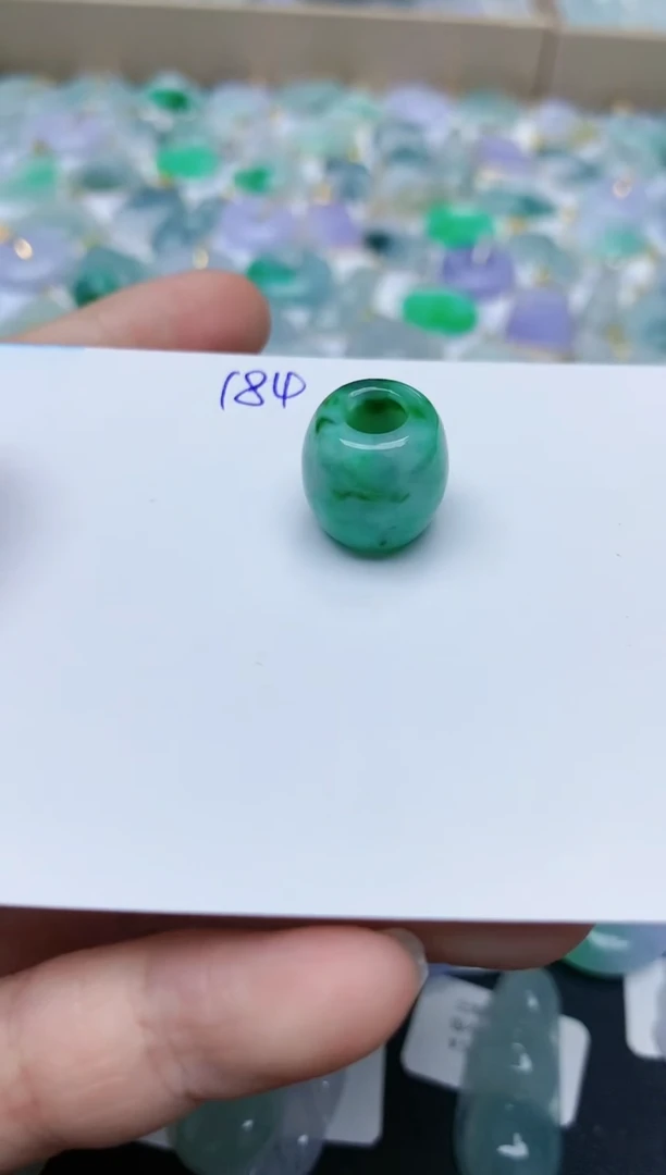 【闪购商品】翡翠颈饰18K金镶嵌天然翡翠A货