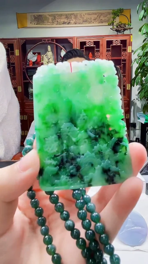 未镶嵌定制翡翠吊坠127