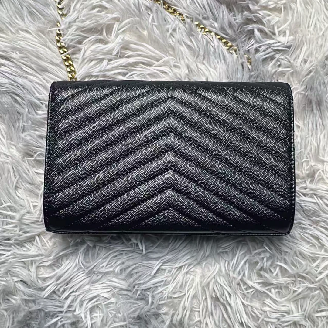 百搭女包v信封时尚黑色