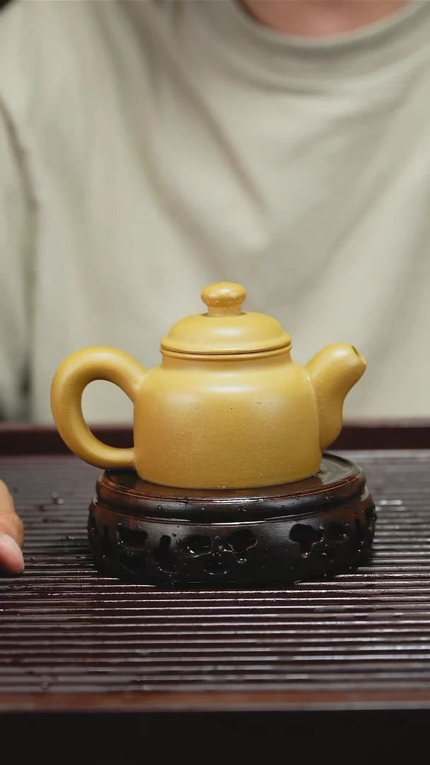 黄龙山原矿紫砂紫砂壶150CC