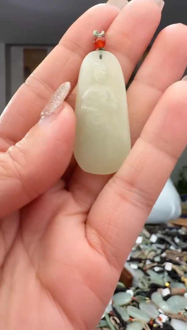 颈饰未镶嵌和田玉拍一发一多样性发货