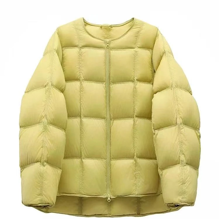新款韩版时尚白鹅绒百搭羽绒服YY
