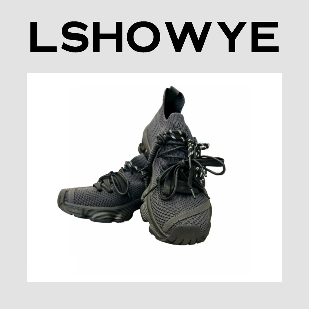 LSHOWYE｜飞织网透气厚底老爹鞋 300-189