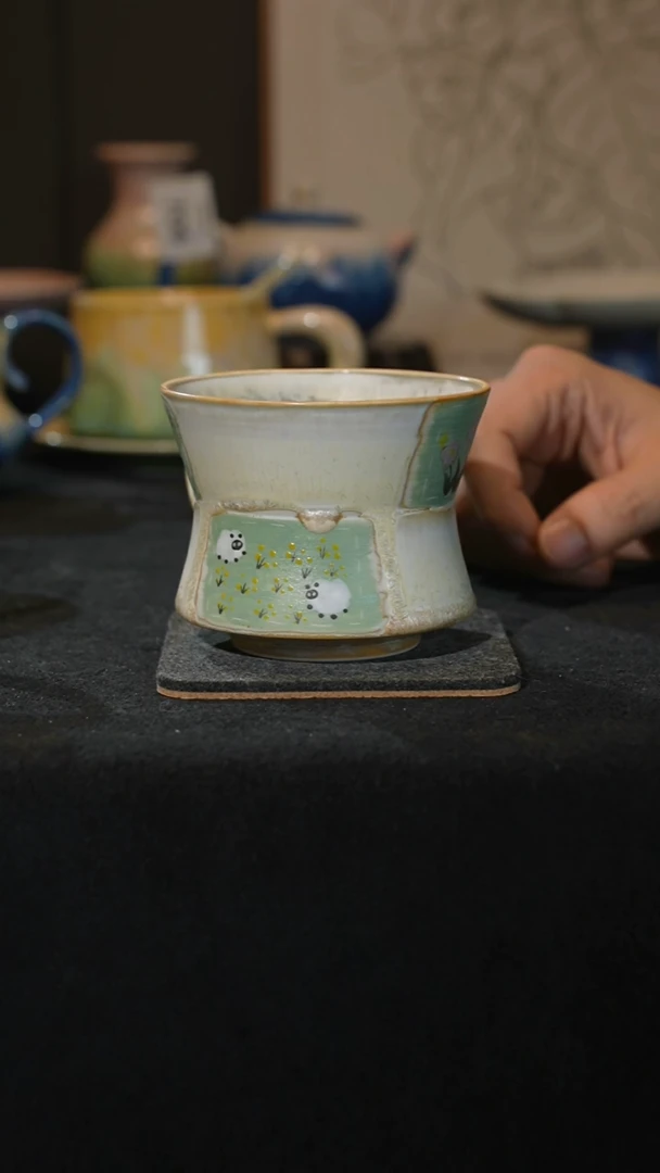 原创景德镇手工高温陶瓷803