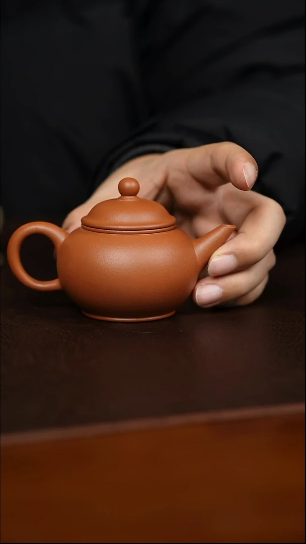 茶壶紫砂交友款赵庄生砂水平130c