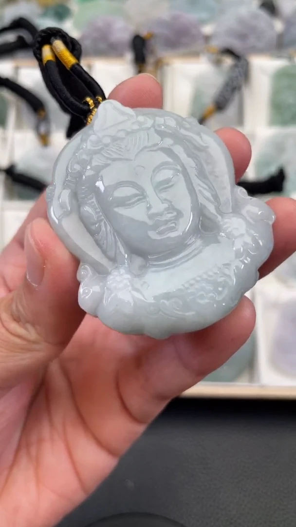 颈饰未镶嵌翡翠天然缅甸翡翠A货208