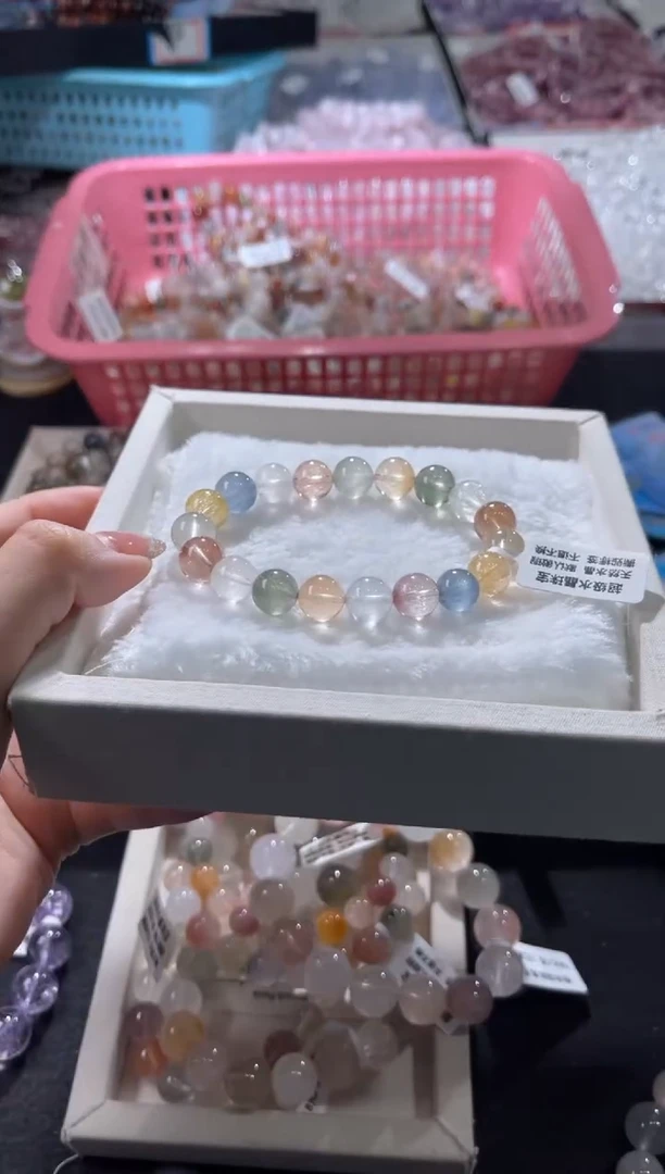 未镶嵌手链水晶138号多样性发一V   10 +