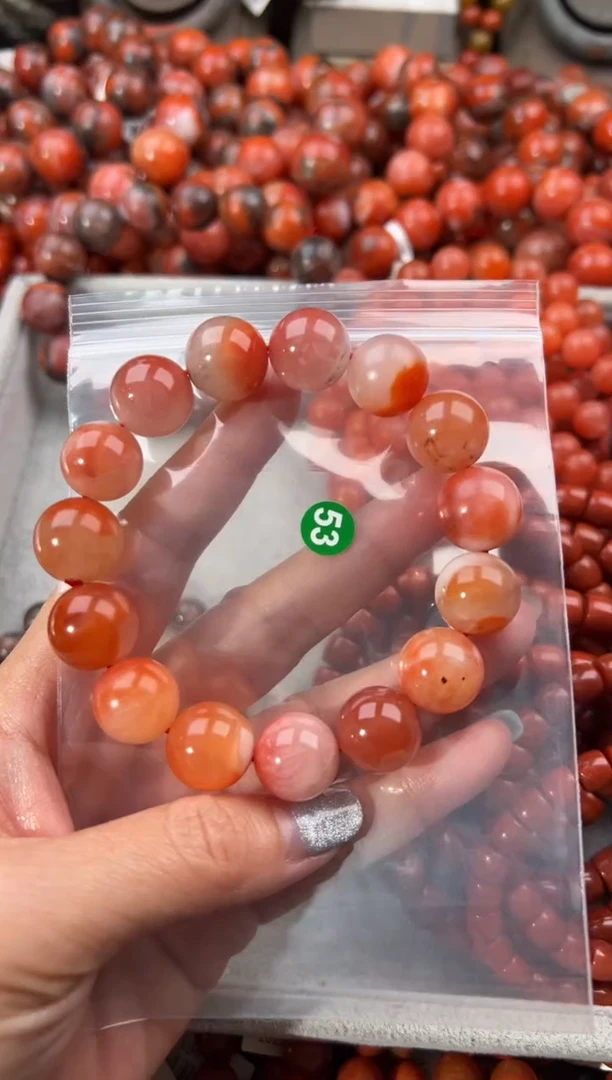 未镶嵌手串南红玛瑙14+