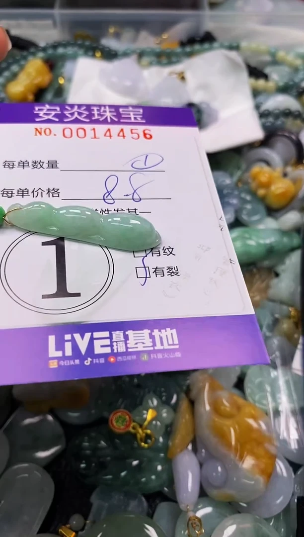 颈饰未镶嵌翡翠闪购0014456