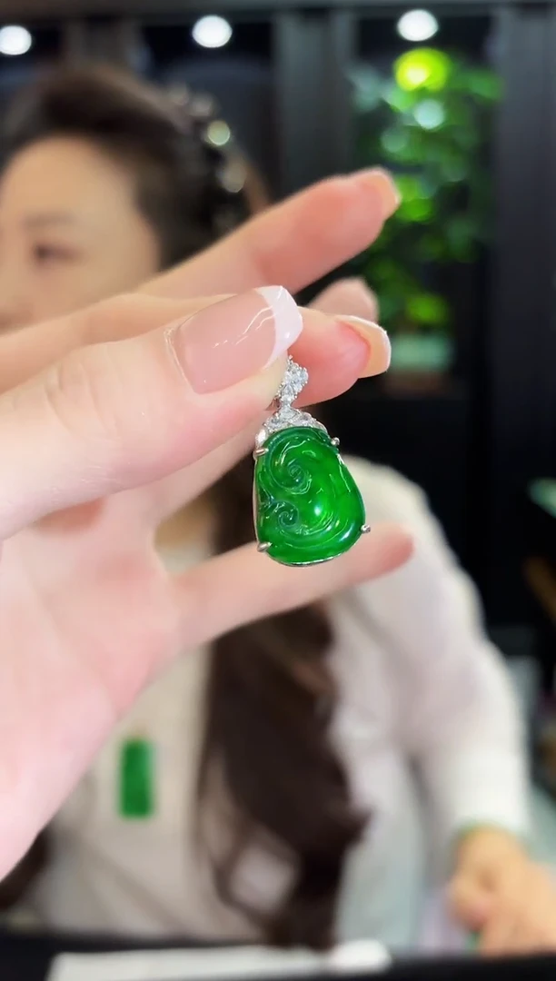 吊坠(不含链)未镶嵌翡翠 缅料A货/支持复检/一件