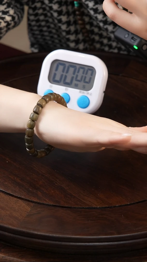 菩提手串/手链阿****)绿檀单圈