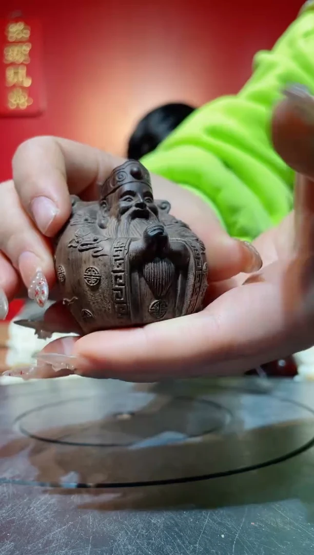 【闪购商品】风车木（黑檀木）其他(直播推荐)    黑檀小财神