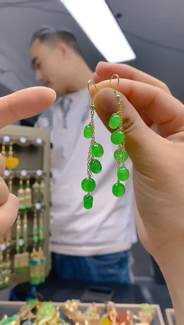 【闪购商品】玛瑙/玉髓耳饰合金21玛瑙饰品