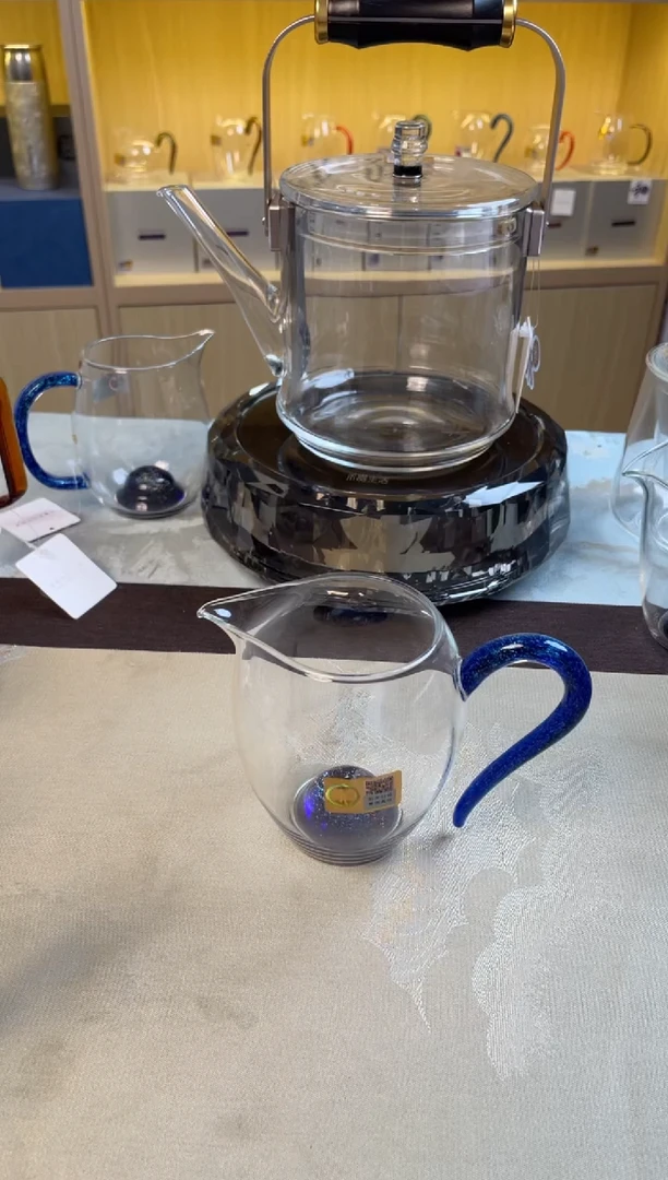 【闪购商品】禾器 斑斓怡然茶海/宝蓝金